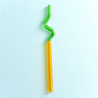Postmodernist Glass Straw | Assorted Designs