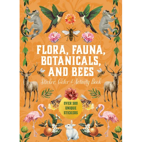 Flora, Fauna, Botanicals, and Bees Interactive Book | Hardcover Edition