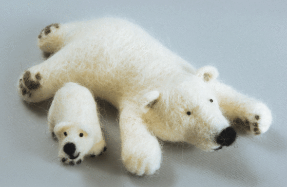 Felting kit North inhabitants V-125C-0