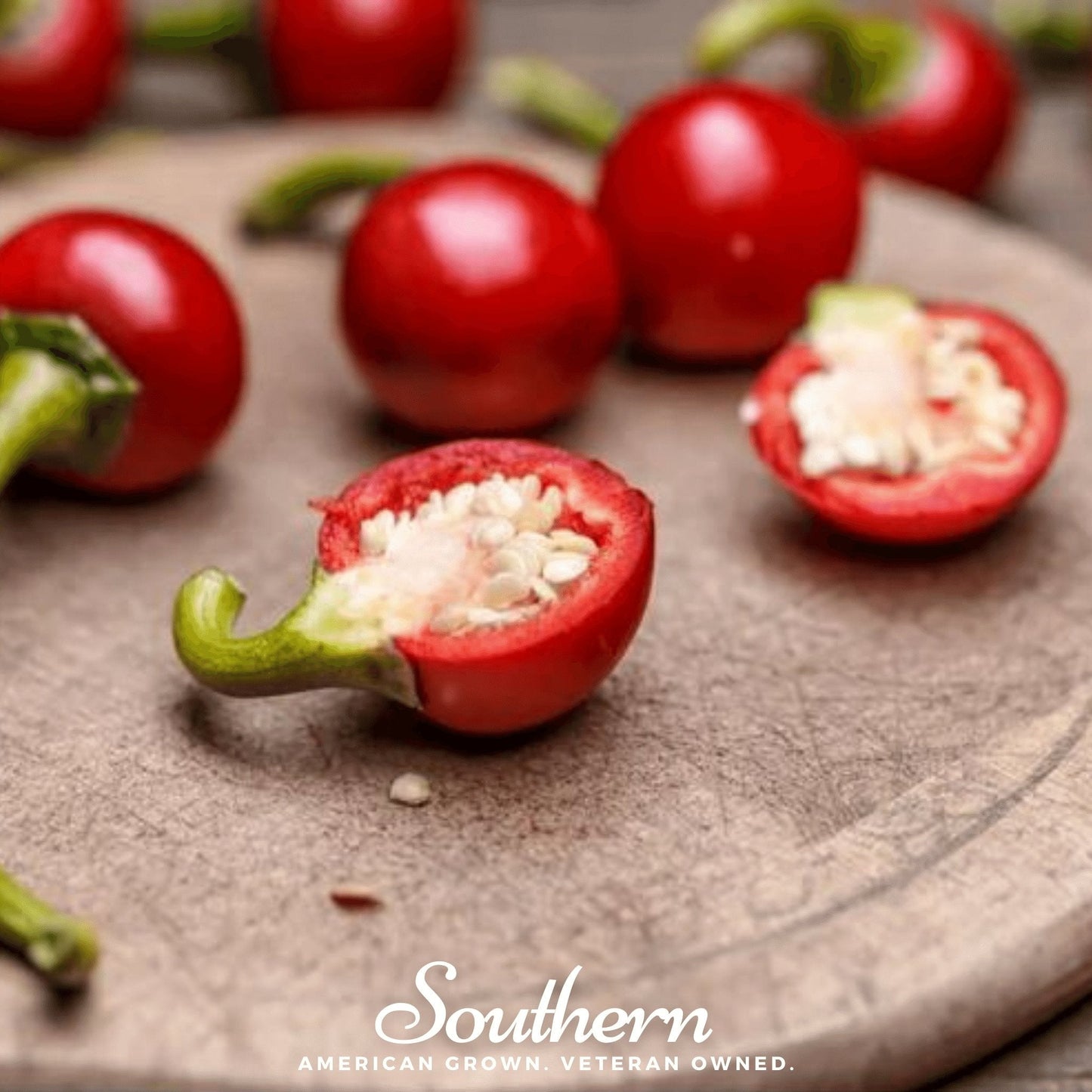 Red Hot Cherry Pepper | 25 Seeds