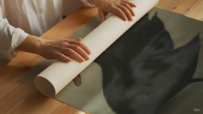 The Solitary Black Swan (Giclée Study)