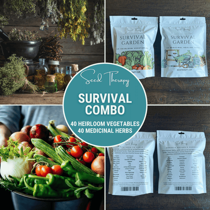 Survival Garden Combo | Vegetable & Medicinal