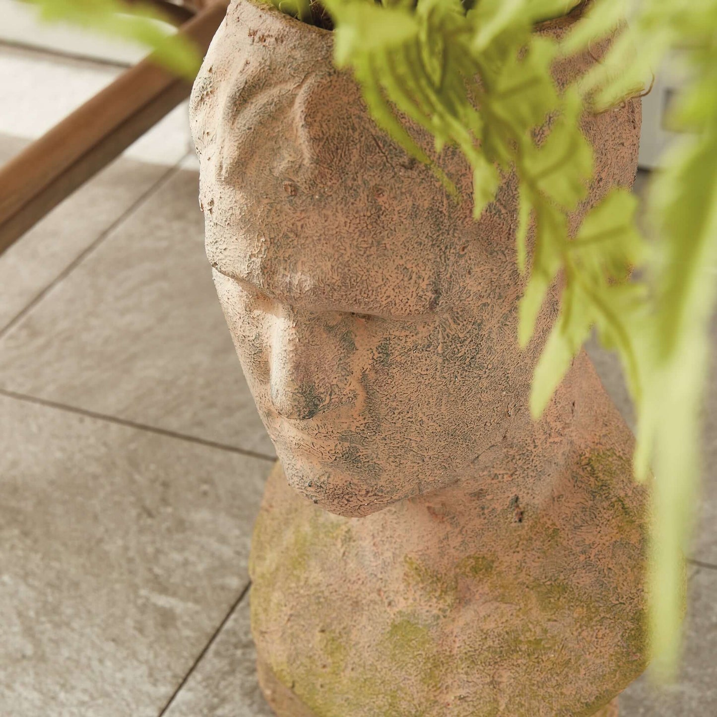 Soulful Greek Bust Planter