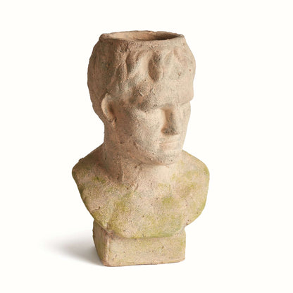 Soulful Greek Bust Planter