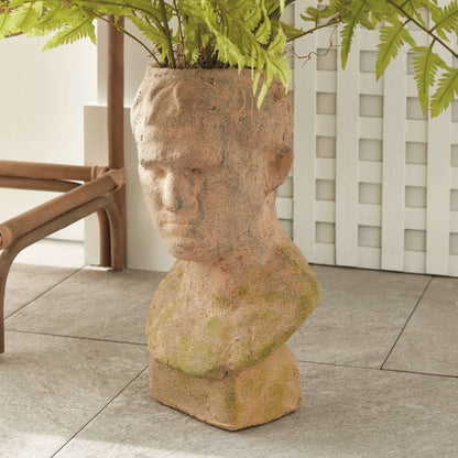 Soulful Greek Bust Planter
