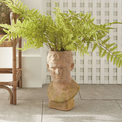 Soulful Greek Bust Planter